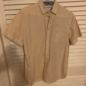 Tan Button Up Shirt